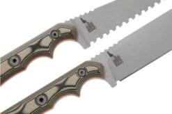 TOPS Knives Muley Combo MCMB-01, 154CM Tumble Finish, Tan Black G10, Leather Sheath, Set De Caza, Diseño De Leo Espinoza 13 TOPS Knives Muley Combo MCMB-01, 154CM Tumble Finish, Tan Black G10, Leather Sheath, Set De Caza, Diseño De Leo Espinoza -Knives And Tools Comercio TK MCMB 01 05 tops