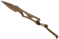 Spartan Blades Enyo Flat Dark Earth Cuchillo De Cuello, SB2DE -Knives And Tools Comercio USSB2DE 04 spartan blades ussb2de 04