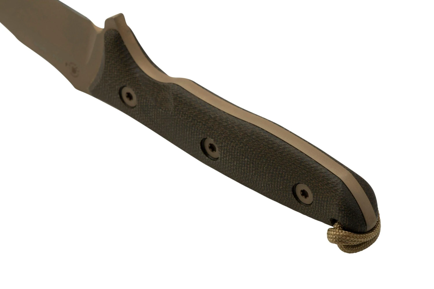 Spartan Blades Moros SB53DEGRNLTN Flat Dark Earth, Green Micarta, Funda Molle-Coyote, Cuchillo De Supervivencia 6 Spartan Blades Moros SB53DEGRNLTN Flat Dark Earth, Green Micarta, Funda Molle-Coyote, Cuchillo De Supervivencia - Imagen 4