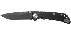 Spartan Blades Harsey Folder, Black PVD, Silver Hardware SF5BK-SHW Navaja