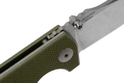 Spartan Blades Astor SFBL8GR Green G10 Navaja, Les George Design -Knives And Tools Comercio USSFBL8GR 06 spartan blades