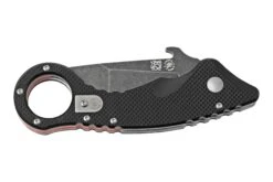 Spartan Blades Ronin Shoto SFBL9BK Black Red G10 Cuchillo Karambit -Knives And Tools Comercio USSFBL9BK 06 spartanblades