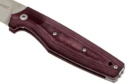 Viper Dan 1 5928CBR Burgundy Micarta N690, Drop-point -Knives And Tools Comercio VPV5928CBR 05 viper dan 1 vpv5928cbr 05