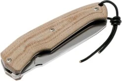 Viper Novis Natural Canvas Micarta 5972CM Navaja, Silvestrelli Design -Knives And Tools Comercio VPV5972CM 04 viper