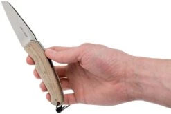 Viper Novis Natural Canvas Micarta 5972CM Navaja, Silvestrelli Design -Knives And Tools Comercio VPV5972CM 08 viper