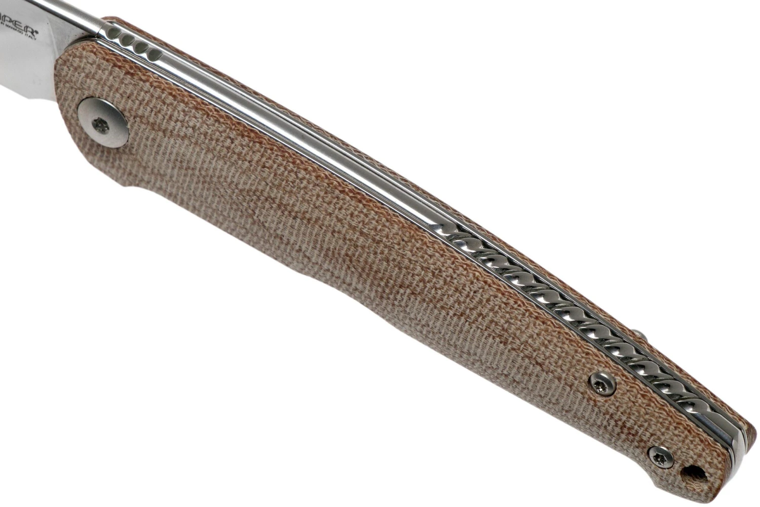 Viper Key V5976CN Natural Canvas Micarta Navaja, Jesper Voxnaes Design 9 Viper Key V5976CN Natural Canvas Micarta Navaja, Jesper Voxnaes Design - Imagen 7