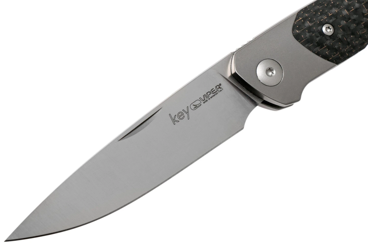 Viper Key V5978FCB Bolster Copper Navaja De Fibra De Carbono, Jesper Voxnaes Design 5 Viper Key V5978FCB Bolster Copper Navaja De Fibra De Carbono, Jesper Voxnaes Design - Imagen 3