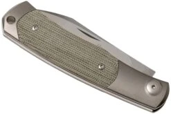 Viper Hug 2 V5994CG Green Canvas Micarta Navaja, Diseño Sacha Thiel -Knives And Tools Comercio VPV5994CG 04 viper