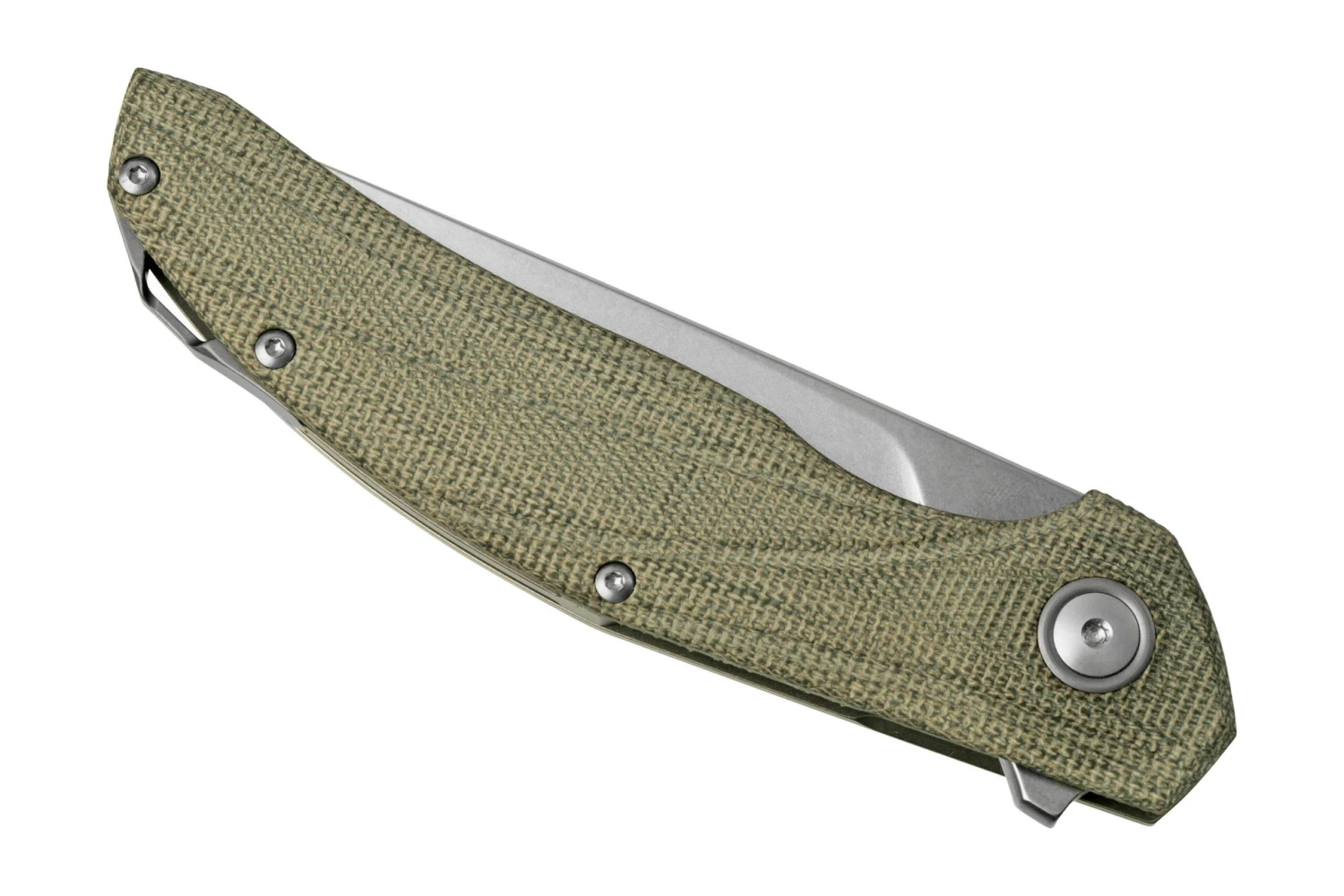 Viper Orso 2 V5998CG Green Canvas Micarta Navaja, Jens Ansø Design 8 Viper Orso 2 V5998CG Green Canvas Micarta Navaja, Jens Ansø Design - Imagen 6