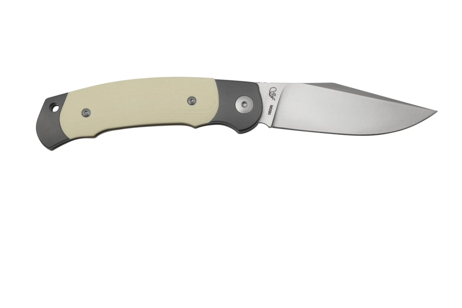 Viper Twin, V6002GI, Satin M390, Ivory G10 Navaja, Diseño Fabrizio Silvestrelli 4 Viper Twin, V6002GI, Satin M390, Ivory G10 Navaja, Diseño Fabrizio Silvestrelli - Imagen 2