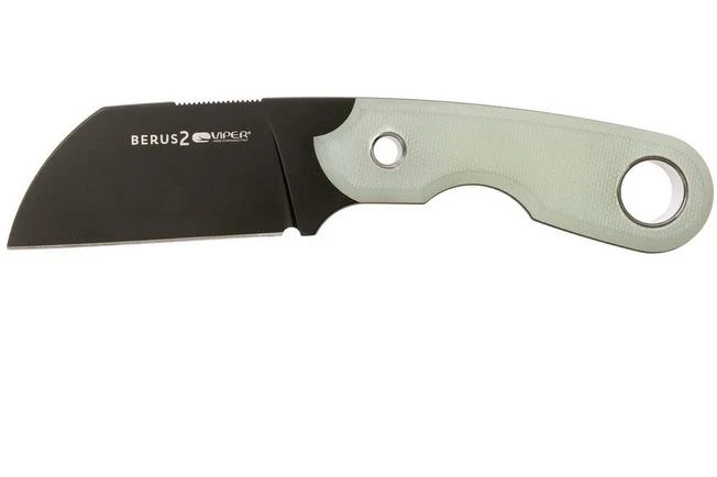 Viper Berus 2 VT4014DGJ M390 PVD Black, Natural G10 Cuchillo Fijo, Rumici Design 3 Viper Berus 2 VT4014DGJ M390 PVD Black, Natural G10 Cuchillo Fijo, Rumici Design