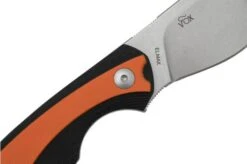 Viper Lille 1, VT4022GBO, Stonewash Elmax, Black & Orange G10 Cuchillo Fijo, Diseño Jesper Voxnaes -Knives And Tools Comercio VPVT4022GBO 05 viper