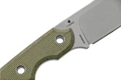 Viper Basic 1 VT4028CG, D2 Böhler Droppoint Stonewashed, Green Canvas Micarta, Cuchillo Fijo -Knives And Tools Comercio VPVT4028CG 05 viper