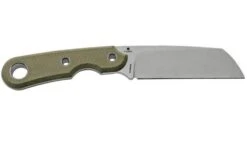 Viper Basic 2 VT4032CG D2 Böhler Sheepsfoot Stonewashed, Green Canvas Micarta, Cuchillo Fijo -Knives And Tools Comercio VPVT4032CG 02 viper