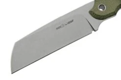 Viper Basic 2 VT4032CG D2 Böhler Sheepsfoot Stonewashed, Green Canvas Micarta, Cuchillo Fijo -Knives And Tools Comercio VPVT4032CG 03 viper