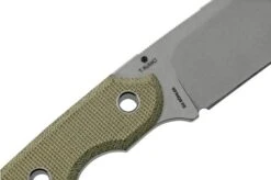 Viper Basic 2 VT4032CG D2 Böhler Sheepsfoot Stonewashed, Green Canvas Micarta, Cuchillo Fijo -Knives And Tools Comercio VPVT4032CG 05 viper