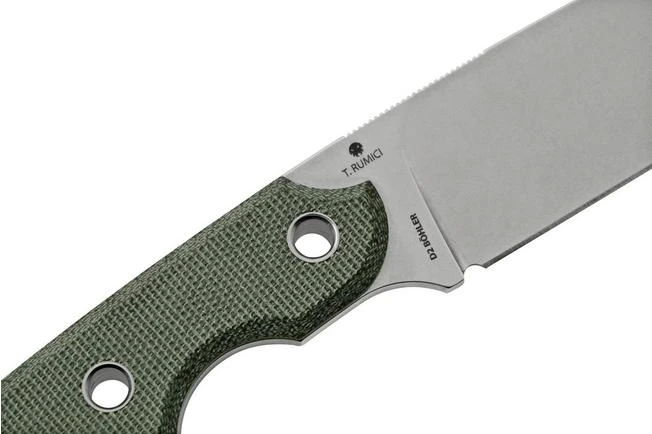 Viper Basic 3 VT4036CB D2 Böhler Spear Point Stonewashed, Black Canvas Micarta, Cuchillo Fijo 7 Viper Basic 3 VT4036CB D2 Böhler Spear Point Stonewashed, Black Canvas Micarta, Cuchillo Fijo - Imagen 5