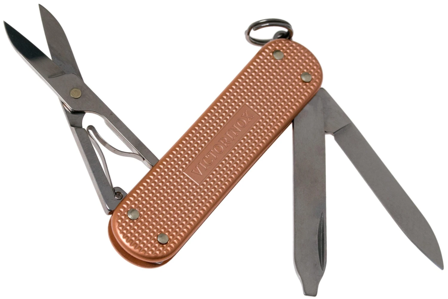Victorinox Classic SD Alox Colours, Fresh Peach 0.6221.202G Swiss Navaja 4 Victorinox Classic SD Alox Colours, Fresh Peach 0.6221.202G Swiss Navaja - Imagen 2