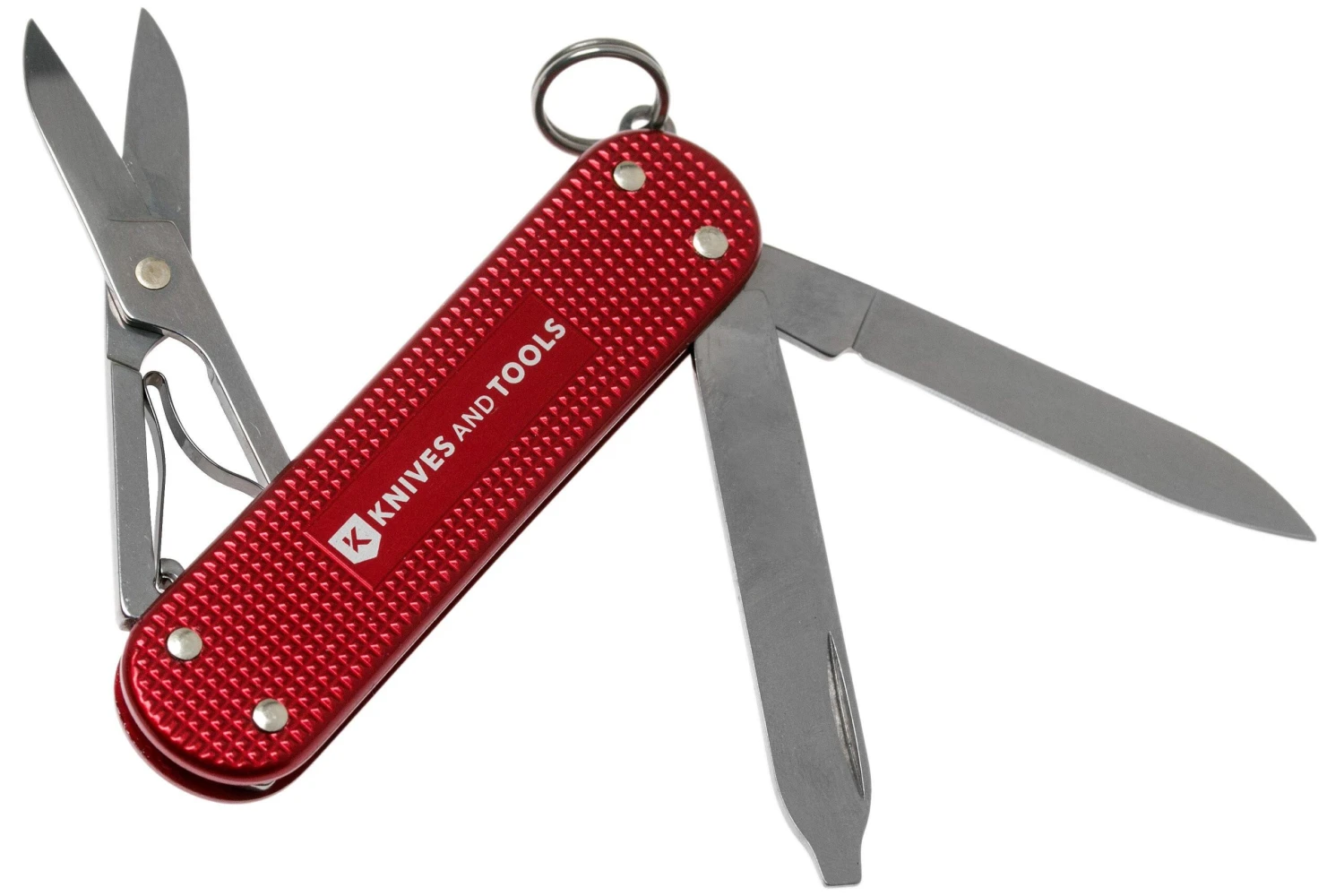 Victorinox Classic Alox Red 0.6221-20R4.KTE1 Knivesandtools Edition, Navaja Suiza 4 Victorinox Classic Alox Red 0.6221-20R4.KTE1 Knivesandtools Edition, Navaja Suiza - Imagen 2