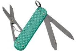 Victorinox Classic SD Alox Colours, Minty Mint 0.6221.221G Swiss Navaja -Knives And Tools Comercio VT0 6221 221G 02 victorinox