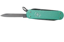 Victorinox Classic SD Alox Colours, Minty Mint 0.6221.221G Swiss Navaja -Knives And Tools Comercio VT0 6221 221G 03 victorinox