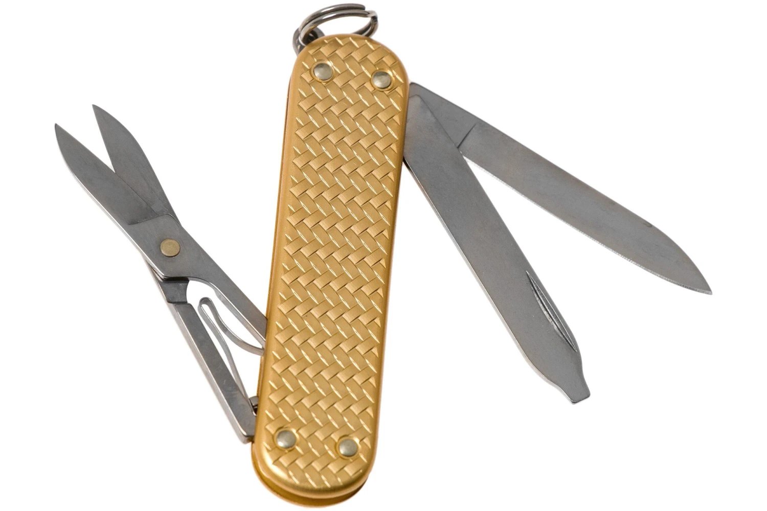 Victorinox Classic SD Precious Alox, Brass Gold 0.6221.408G Swiss Navaja 4 Victorinox Classic SD Precious Alox, Brass Gold 0.6221.408G Swiss Navaja - Imagen 2