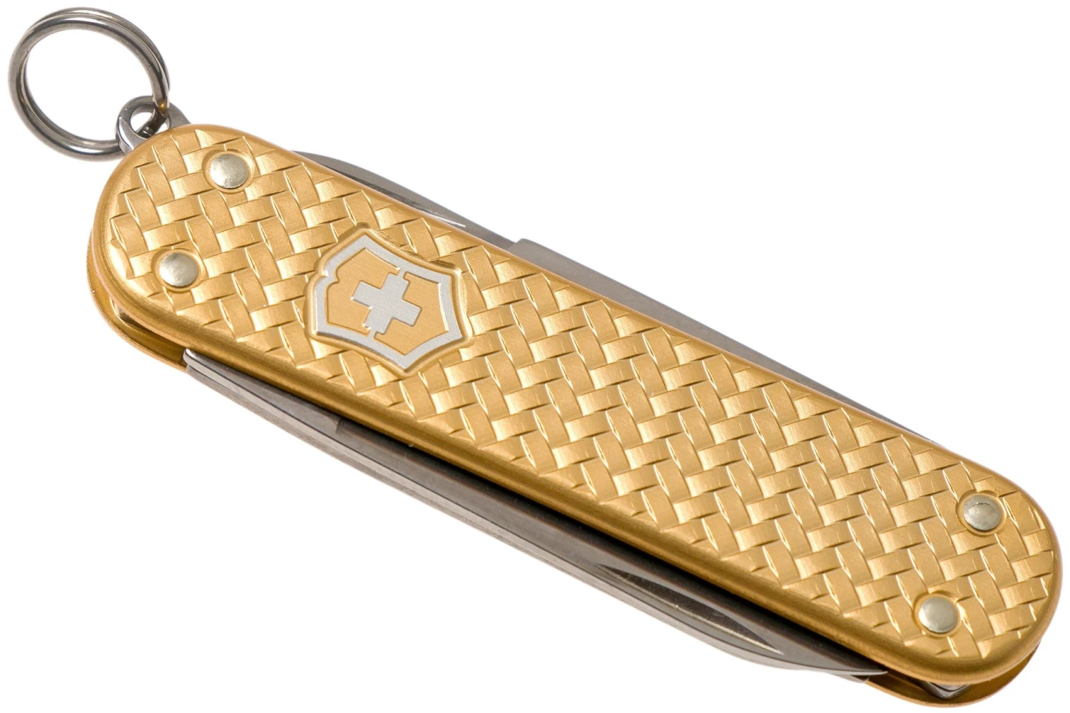 Victorinox Classic SD Precious Alox, Brass Gold 0.6221.408G Swiss Navaja 6 Victorinox Classic SD Precious Alox, Brass Gold 0.6221.408G Swiss Navaja - Imagen 4