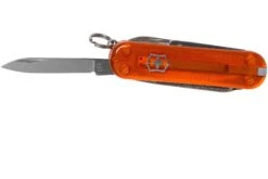 Victorinox Classic SD Translucent Colours, Fire Opal 0.6223.T82G Swiss Navaja -Knives And Tools Comercio VT0 6223 T82G 03 victorinox