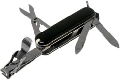 Victorinox NailClip 580 Black 0.6463.3 Navaja Suiza -Knives And Tools Comercio VT0 6463 3 02 victorinox