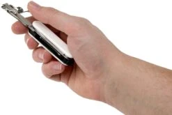 Victorinox NailClip 580 White 0.6463.7 Navaja Suiza -Knives And Tools Comercio VT0 6463 7 06 victorinox