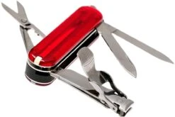 Victorinox Nail Clip 580 Rojo Transparente 0.6463 Navaja Suiza -Knives And Tools Comercio VT0 6463 T 03 victorinox vt0 6463 t 03