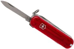 Victorinox Nail Clip 580 Rojo Transparente 0.6463 Navaja Suiza -Knives And Tools Comercio VT0 6463 T 04 victorinox vt0 6463 t 04