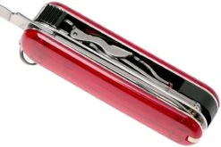 Victorinox Nail Clip 580 Rojo Transparente 0.6463 Navaja Suiza -Knives And Tools Comercio VT0 6463 T 06 victorinox vt0 6463 t 06