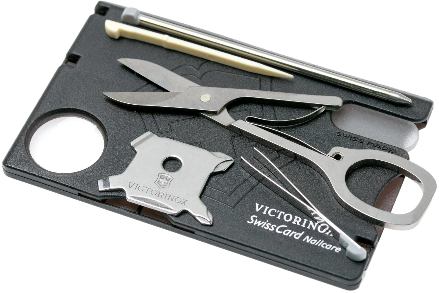 Victorinox SwissCard Nailcare Negro Transparente 0.7240.T3 4 Victorinox SwissCard Nailcare Negro Transparente 0.7240.T3 - Imagen 2