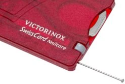 Victorinox SwissCard Nailcare Rojo Transparente 0.7240.T -Knives And Tools Comercio VT0 7240 T 04 victorinox