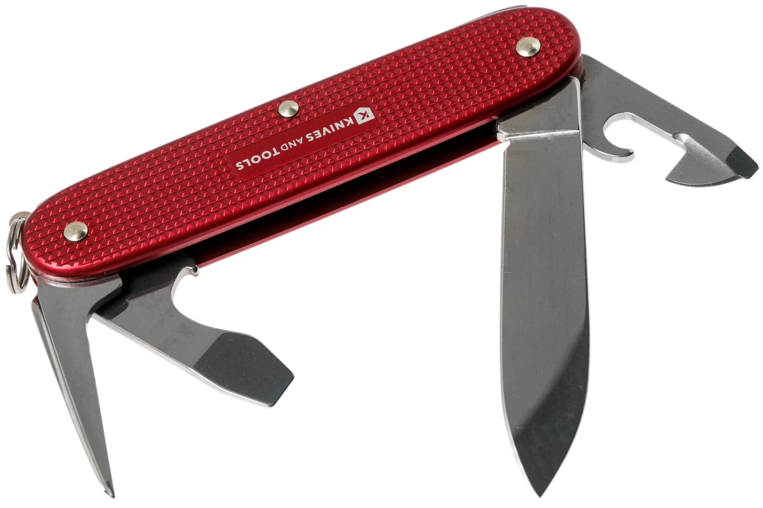 Victorinox Pioneer Alox Red 0.8201.20R4.KTE1 Knivesandtools Edition, Navaja Suiza 4 Victorinox Pioneer Alox Red 0.8201.20R4.KTE1 Knivesandtools Edition, Navaja Suiza - Imagen 2
