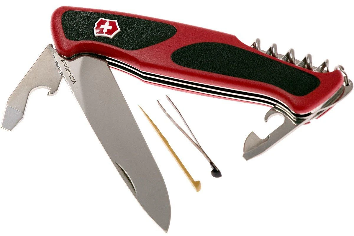 Victorinox RangerGrip 68 Rojo-negro 0.9553.C Navaja Suiza 3 Victorinox RangerGrip 68 Rojo-negro 0.9553.C Navaja Suiza