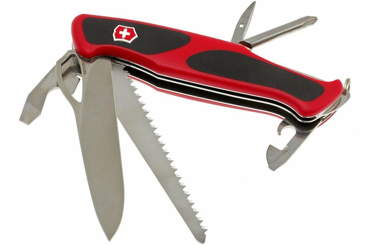 Victorinox RangerGrip 78 Rojo-negro 0.9663.MC Navaja Suiza 3 Victorinox RangerGrip 78 Rojo-negro 0.9663.MC Navaja Suiza