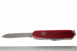 Victorinox Spartan Rojo Transparente 1.3603.T Navaja Suiza -Knives And Tools Comercio VT1 3603 T 05 victorinox spartan rood transparant vt1 3603 t d5