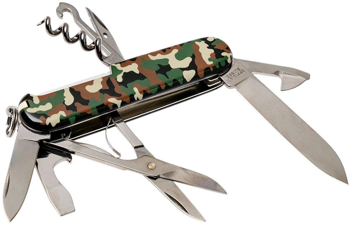 Victorinox Climber Camouflage 1.3703.94 Navaja Suiza 4 Victorinox Climber Camouflage 1.3703.94 Navaja Suiza - Imagen 2