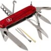 Victorinox Climber Rojo Transparente 1.3703.T Navaja Suiza 1 Victorinox Climber Rojo Transparente 1.3703.T Navaja Suiza -Knives And Tools Comercio VT1 3703 T 01 victorinox vt1 3703 t 01