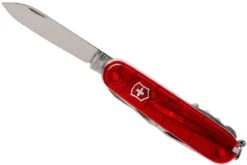 Victorinox Climber Rojo Transparente 1.3703.T Navaja Suiza -Knives And Tools Comercio VT1 3703 T 03 victorinox vt1 3703 t 03