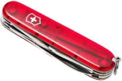 Victorinox Climber Rojo Transparente 1.3703.T Navaja Suiza -Knives And Tools Comercio VT1 3703 T 05 victorinox vt1 3703 t 05