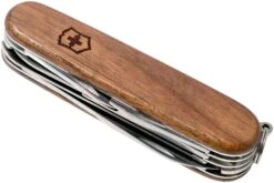 Victorinox Huntsman Madera 1.3711.63 Navaja Suiza -Knives And Tools Comercio VT1 3711 63 03 victorinox