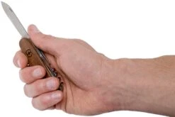 Victorinox Huntsman Madera 1.3711.63 Navaja Suiza -Knives And Tools Comercio VT1 3711 63 05 victorinox