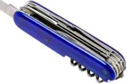 Victorinox Huntsman Azul Transparente 1.3713.T2 Navaja Suiza -Knives And Tools Comercio VT1 3713 T2 03 victorinox vt1 3713 t2 03