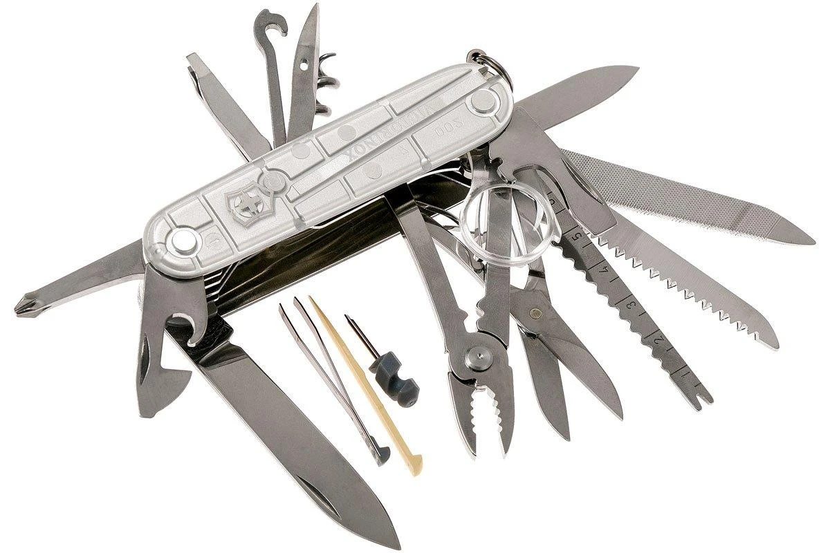 Victorinox SwissChamp Plata 1.6794.T7 Navaja Suiza 3 Victorinox SwissChamp Plata 1.6794.T7 Navaja Suiza