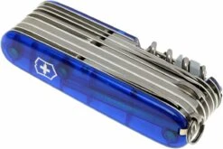 Victorinox SwissChamp Azul Transparente 1.6795.T2 Navaja Suiza 18 Victorinox SwissChamp Azul Transparente 1.6795.T2 Navaja Suiza -Knives And Tools Comercio VT1 6795 T2 08 victorinox swisschamp 33 blauw transparant vt1 6795 t2 d8