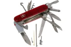 Victorinox Huntsman Lite Rojo Transparente 1.7915.T Navaja Suiza