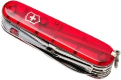 Victorinox Huntsman Lite Rojo Transparente 1.7915.T Navaja Suiza -Knives And Tools Comercio VT1 7915 T 06 victorinox vt1 7915 t 06